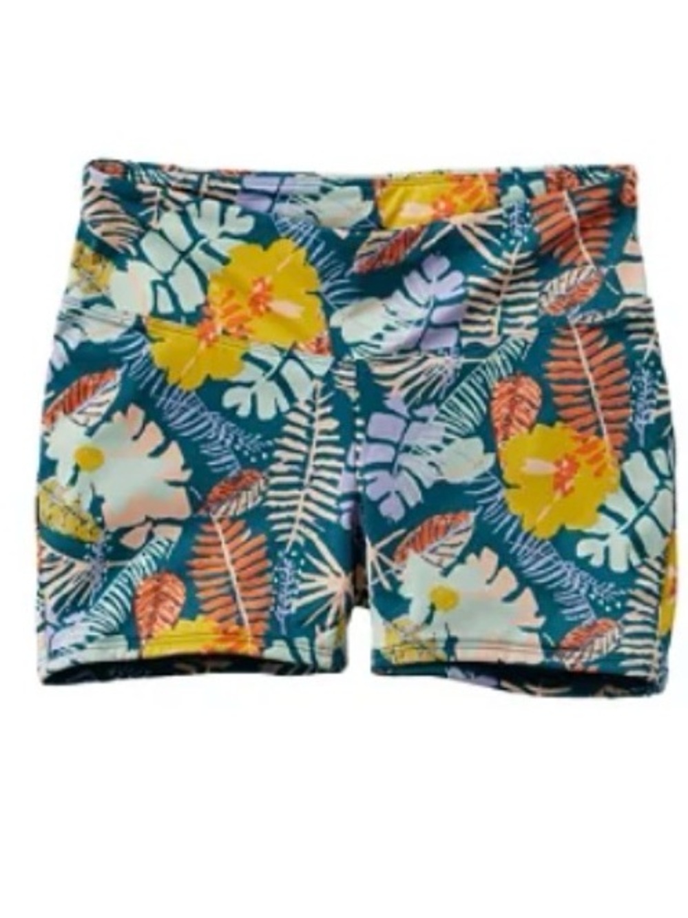 L.L. Bean New Currents Swimwear Short Print Women's Regular
